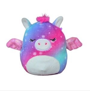 Squishmallows Multicolor Faisah the Pegasus